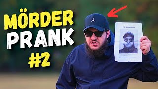 GESUCHTER MÖRDER IM PARK PRANK  TEIL 2  DIESES MAL HABE ICH BISSCHEN ÜBERTRIEBEN  ALAN BANG PRANK [upl. by Croix]