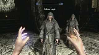 G4G The Elder Scrolls V Skyrim Guía 100  Español parte 6 El camino de la voz [upl. by Atinomar]