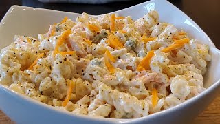 How to Make Quick and Delicious Macaroni SaladPasta SaladThanksgivingChannesCooking [upl. by Annaer510]