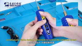 MECHANIC IR12 Electric Glue Remover LCD Screen Residue OCA Glue Adhesive Remover [upl. by Norita]