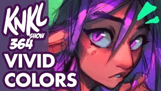 KNKL 364 How to paint VIVID Colors Easy and fun color theory experiments [upl. by Ahsan529]