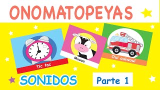 Onomatopeyas para niños parte 1 [upl. by Amapuna]