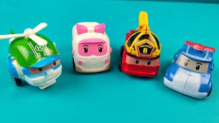 ROBOCAR POLI TOYS UNBOXING AND REVIEW ASMR [upl. by Cheyney]