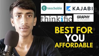 Best lms tool for you graphy by unacademy vs teachable vs kajabi vs thinkific [upl. by Eicrad]