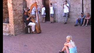 Andrea Piazza  Tarantella 2002 San Gimignano [upl. by Erlandson44]