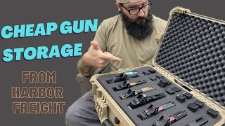 A Gun Case From Harbor Freight Budget Friendly and Effective [upl. by Esiahc214]