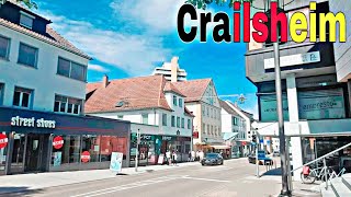 Crailsheim City Germany 🇩🇪 walking tour 4k video [upl. by Herodias]