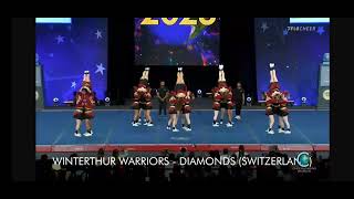 Winterthur Warriors  Diamonds Switzerland 2023 The Cheerleading Worlds [upl. by Aneez]