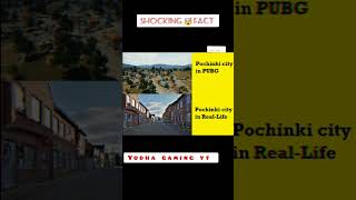 Pochinki City in real life fact 😲  gamingfact youtubeshorts facts viralvideo factlover funfact [upl. by Jereld579]