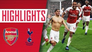 North London is red  Arsenal 42 Tottenham  Goals highlights fans amp celebrations [upl. by Siahc]