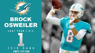 1 Brock Osweiler QB Dolphins  Top 100 Players of 2019  NFL [upl. by Ettenan894]