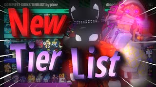 YBA New PKER Tier List Update 155 102623 [upl. by Marasco]