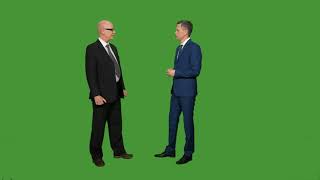 Man talking headon on a chroma background  GREEN SCREEN [upl. by Hester]