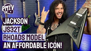 Jackson JS32T Rhoads Model  Get A Legendary Guitar Without Busting The Bank  Review amp Demo [upl. by Kial]