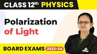 Polarization of Light Part 1  Wave Optics  Class 12 Physics 202223 [upl. by Nairahcaz590]