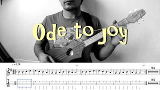 ODE TO JOY for M4 Merlin Dulcimer guitar Dulcitar Dulcimer Stick and Strumstick [upl. by Anole234]