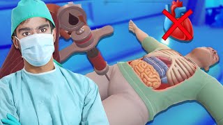 Kidney mein heart attack Playing Surgeon simulator 2 for the first time [upl. by Lustick842]