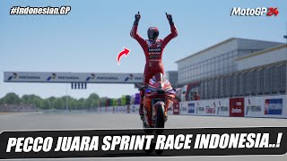 MotoGP Indonesia 🇮🇩 2024❗FB1 SPRINT RACE WINNER MANDALIKA CIRCUIT❗IndonesianGP GAME MotoGP™️24 [upl. by Diaz]