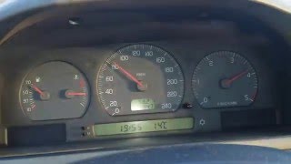 Volvo S70 25 TDi acceleration 0180 kmh [upl. by Mya]