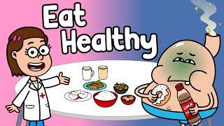 Healthy Food Kids Song  Eat a healthy meal  Yummy Tummy  Mealtime Vegetable Song  Simple Song [upl. by Derfla500]