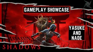 Combat Showcase Yasuke amp Naoe  Assassin’s Creed Shadows  Ubisoft AC 2024 PS5 [upl. by Durham266]