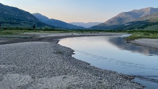 A Cutthroat Stream in Yellowstone National Park  Fly Fishing [upl. by Hersh]