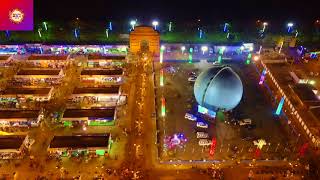 Haldia Mela 2018  Drone view [upl. by Llebpmac]