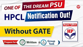 Much awaited advertisement HPCL 2023 without GATE  Prepare for written exam GT amp Interview [upl. by Gerhardine]