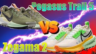 ZEGAMA 2 VS PEGASUS TRAIL 5 [upl. by Yelknirb]