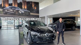 Review MercedesBenz GLA 200 AMG LineCompact SUV dari mercy [upl. by Ahsienel]