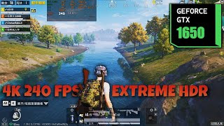 CONSTANT 240 FPS EXTREME HDR TDM GAMEPLAY  GAME FOR PEACE PC  RYZEN 5 5600H GTX 1650 [upl. by Dikmen]