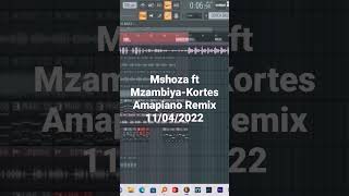 Mshoza ft MzambiyaKortes Amapiano Remix Drop [upl. by Cristina]