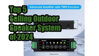 Top 5 Selling Outdoor Speaker System of 2024 [upl. by Hambley]