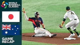 Japan vs Australia Game Highlights  2023 World Baseball Classic [upl. by Analak]