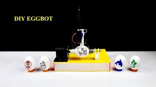 How to Make an Eggbot at HomeEgg Painting Machine [upl. by Diaz]