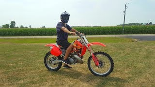 Honda Cr 500 Full Throttle [upl. by Paige]