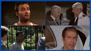 Best Comedy Movie Scenes Of The 1980s  Airplane Caddyshack Ghostbusters Vacation Major League [upl. by Jelle]