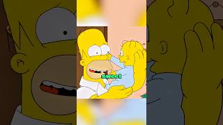 The Little Homer🥰 simpsons shorts [upl. by Maybelle]