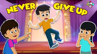 Never Give Up  Gattu Won Gold Medal  English Cartoon  Moral Stories  PunToon Kids [upl. by Dhruv]