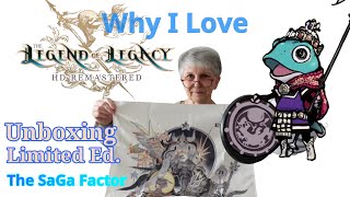 The Legend of Legacy HD Remastered Unboxing  SaGa Games  Why I Love These Games [upl. by Avram]