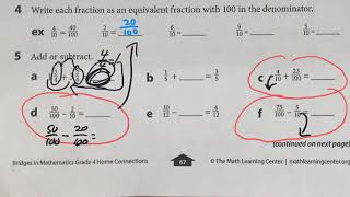 Frankies Fractions and Decimals Bridges Math Grade 4 [upl. by Buzz]