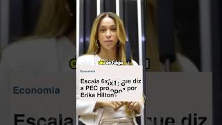 A VERDADE SOBRE A ESCALA 6X1 direita política shorts [upl. by Anabelle687]