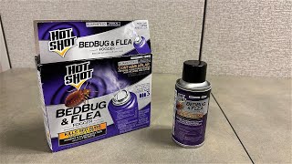 See it being used  Hot Shot Bed Bug amp Flea Fogger [upl. by Fari]