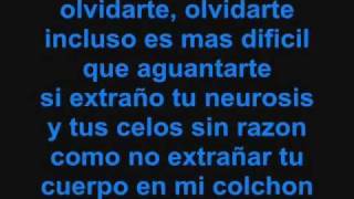 Ricardo Arjona Olvidarte con letra [upl. by Alilahk332]