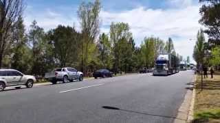 2014 Bathurst 1000 Truck Parade [upl. by Hcaz]