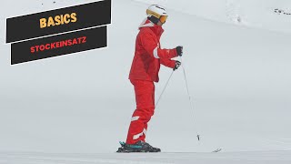 HOW TO SKI  Das richtige platzieren des Stockeinsatzes [upl. by Olenolin134]