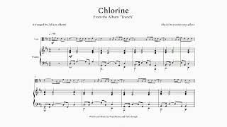 Chlorine  twenty one pilots  PIANO AND VIOLA SHEET MUSIC PDF  Arrangify [upl. by Reamy178]