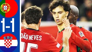 Croatia vs Portugal 11 Highlights ALL GOLE GULL GD Nations League [upl. by Reina642]