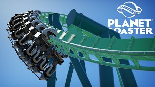 Lets build one last BampM Invert in Planet Coaster  Episode 2 5 Supports and 5 more supports [upl. by Vookles]