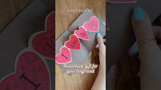 DIY creative handmade gift idea for boyfriend 💝 [upl. by Sessylu]